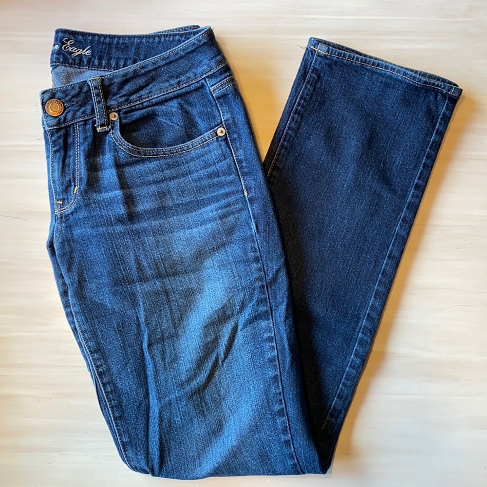 American Eagle Long Straight Jeans